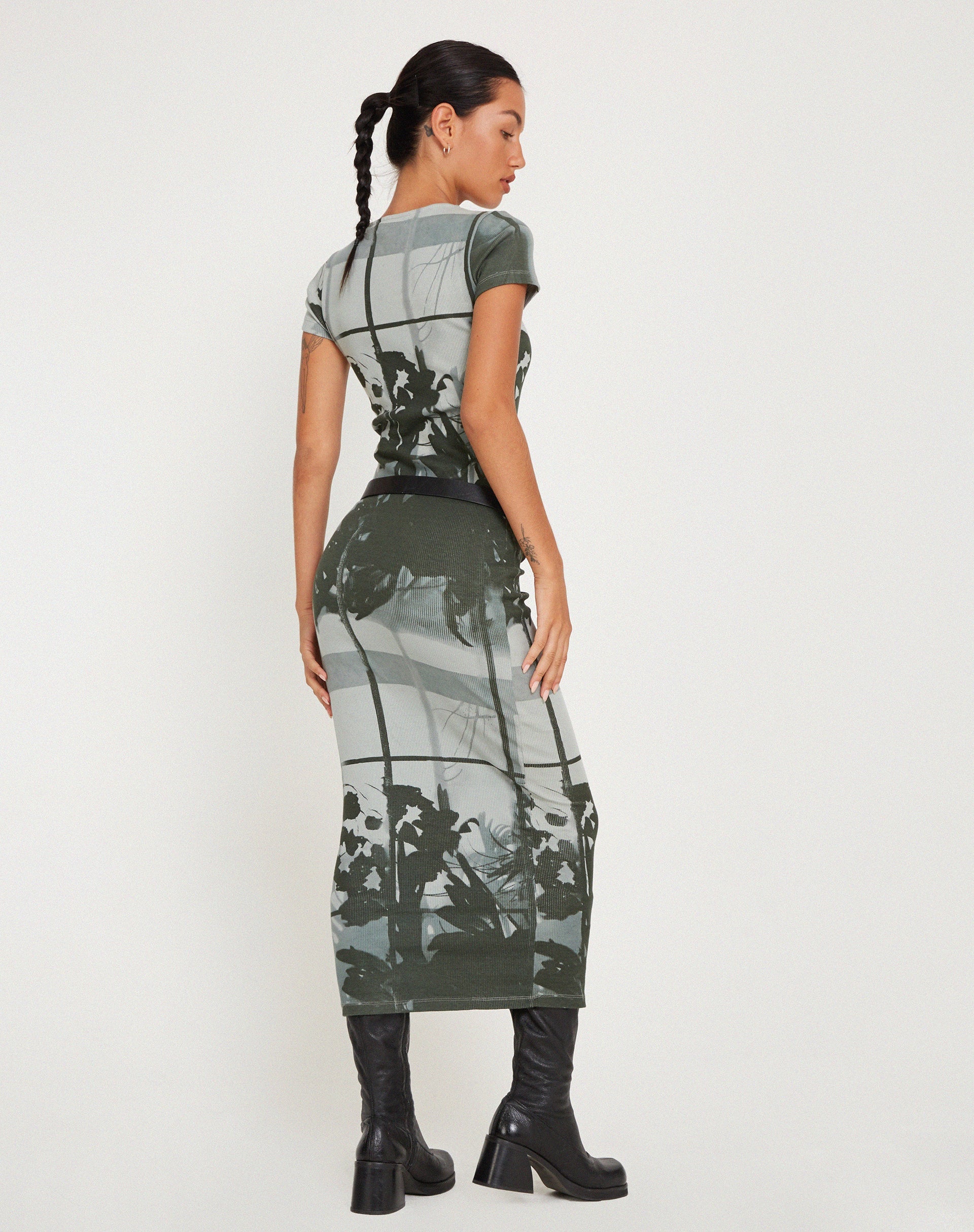 Imagen de Rosika Vestido Midi en Country Window Verde