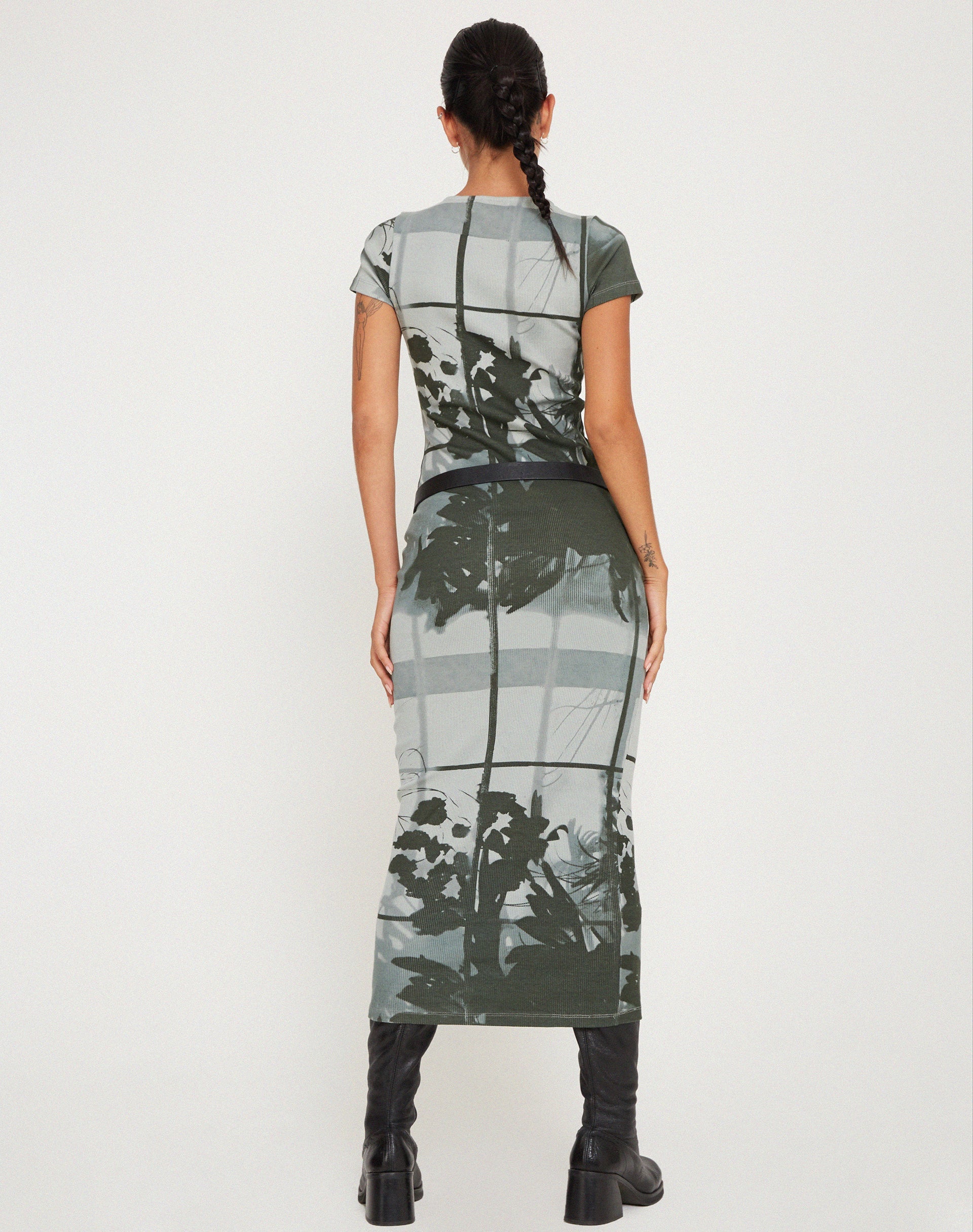 Imagen de Rosika Vestido Midi en Country Window Verde