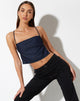 imagen de Rosta Crop Top en Denim Blue Chambray