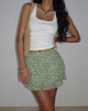 Imagen de Ribay Minifalda en Ditsy Floral Verde