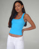 Imagen de Roxe Chaleco acanalado Azul Tropical