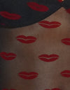 Labios Flock Negro