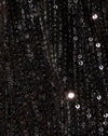 Drape Sequin Negro