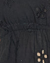  Flor Broderie Negro