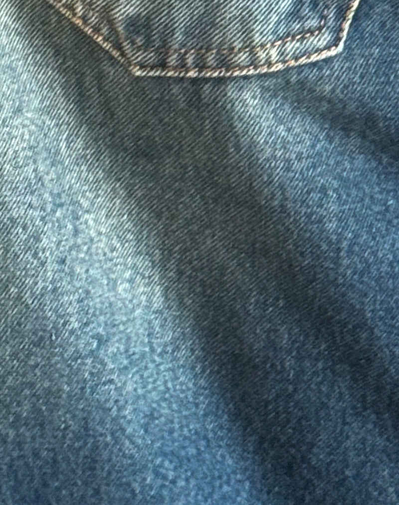 Vaqueros amplios de tiro bajo extra anchos en Vintage oscuro