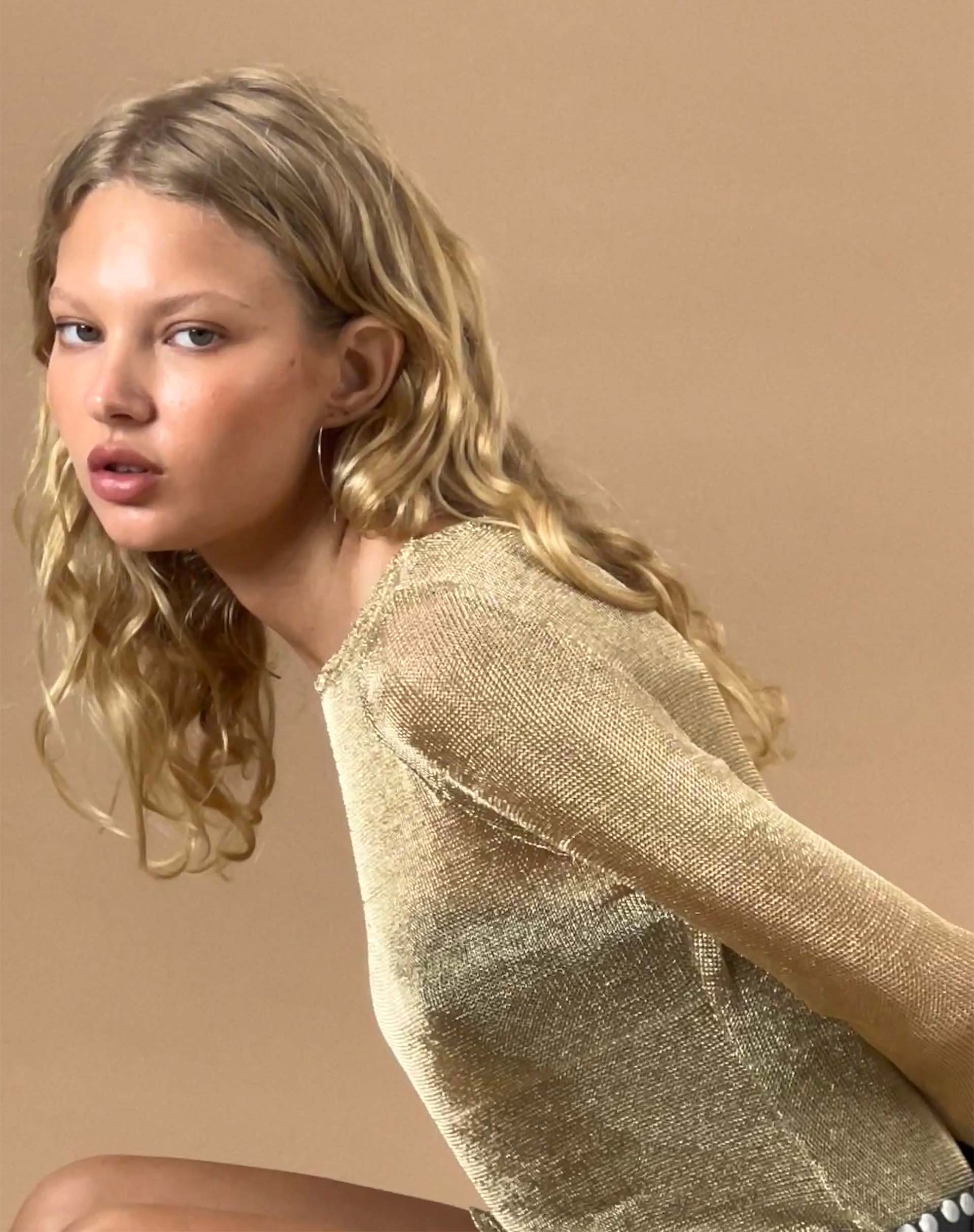 imagen de Sachin Mini Dress in Gold Chain