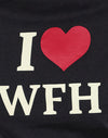 Negro con lema I Love WTF