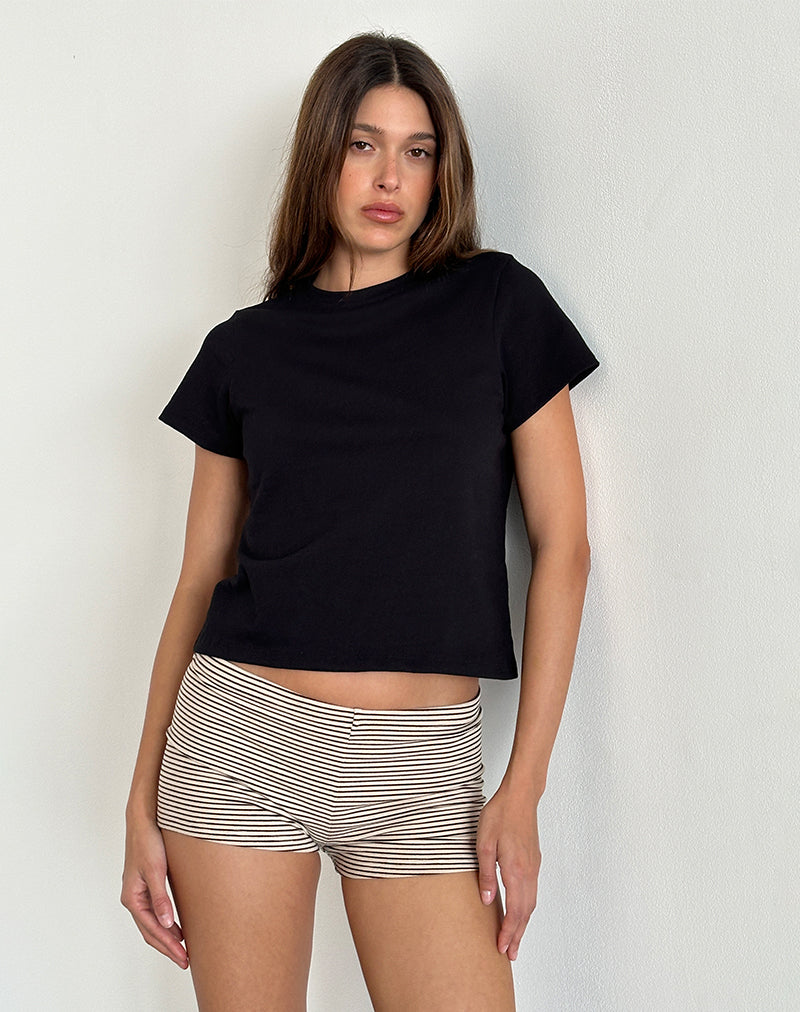 Imagen de Sakha Bosy Top en negro liso