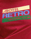 Adrenaline Rojo con motivo Motel Retro Club