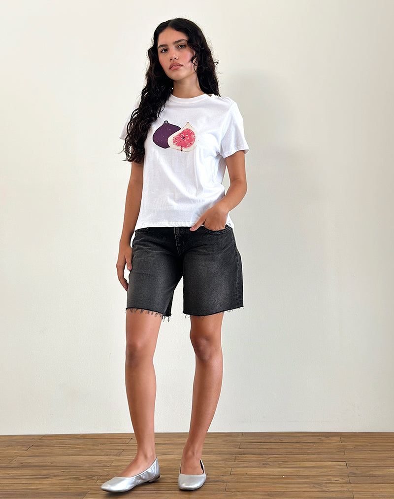 Imagen de Saki Tee in White Fig