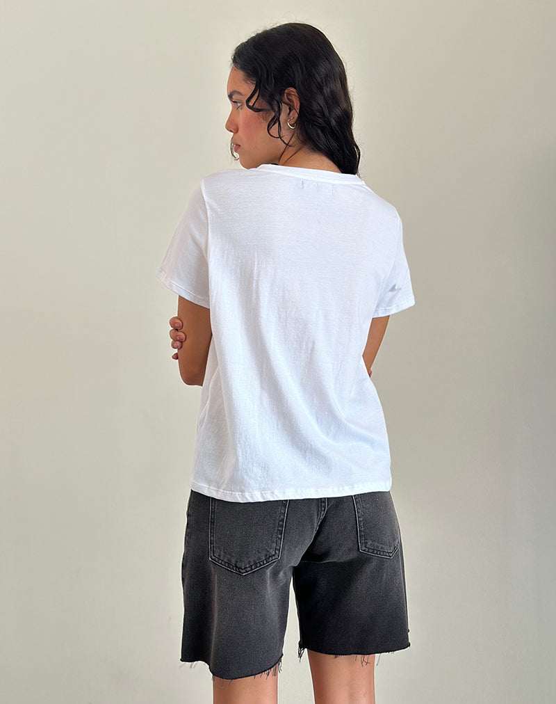 Imagen de Saki Tee in White Fig