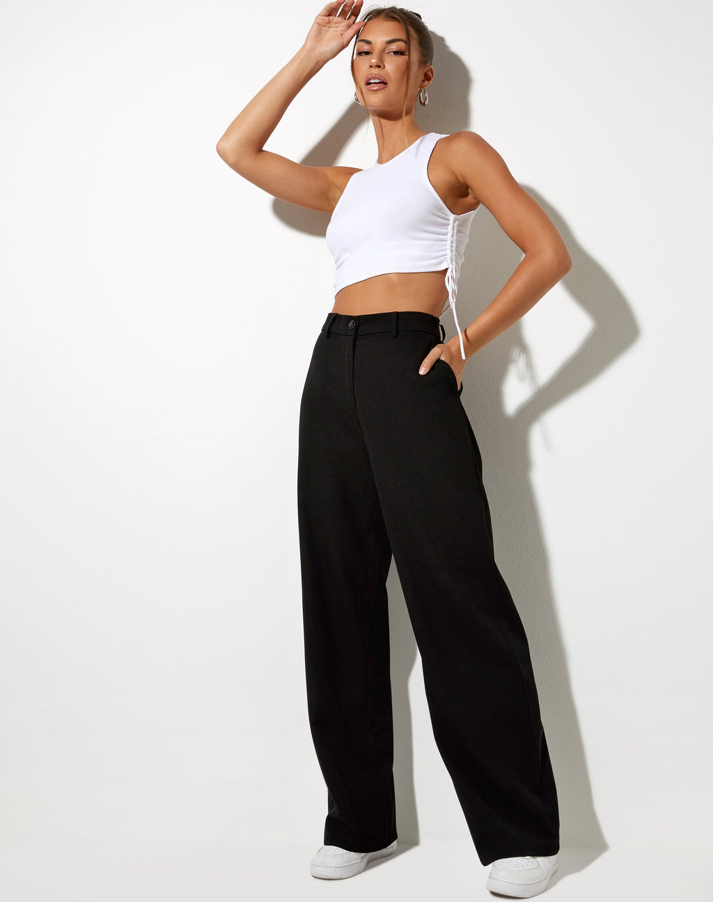 Pantalón Sakila de sastrería Negro