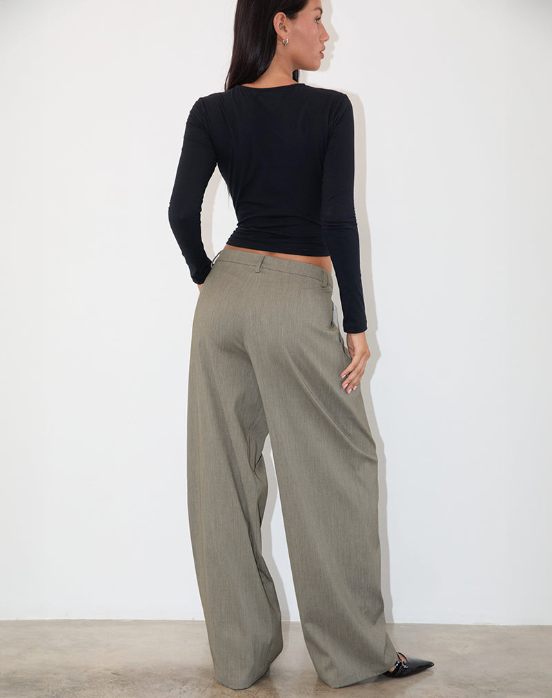 Imagen de Sakira Tailored Trouser Gris caqui