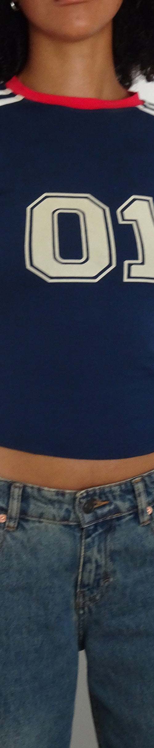 Imagen de Salda Sports Camiseta ajustada azul marino