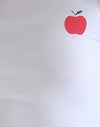 Blanco Azul Marino Encuadernación Rojo Manzana Estampado