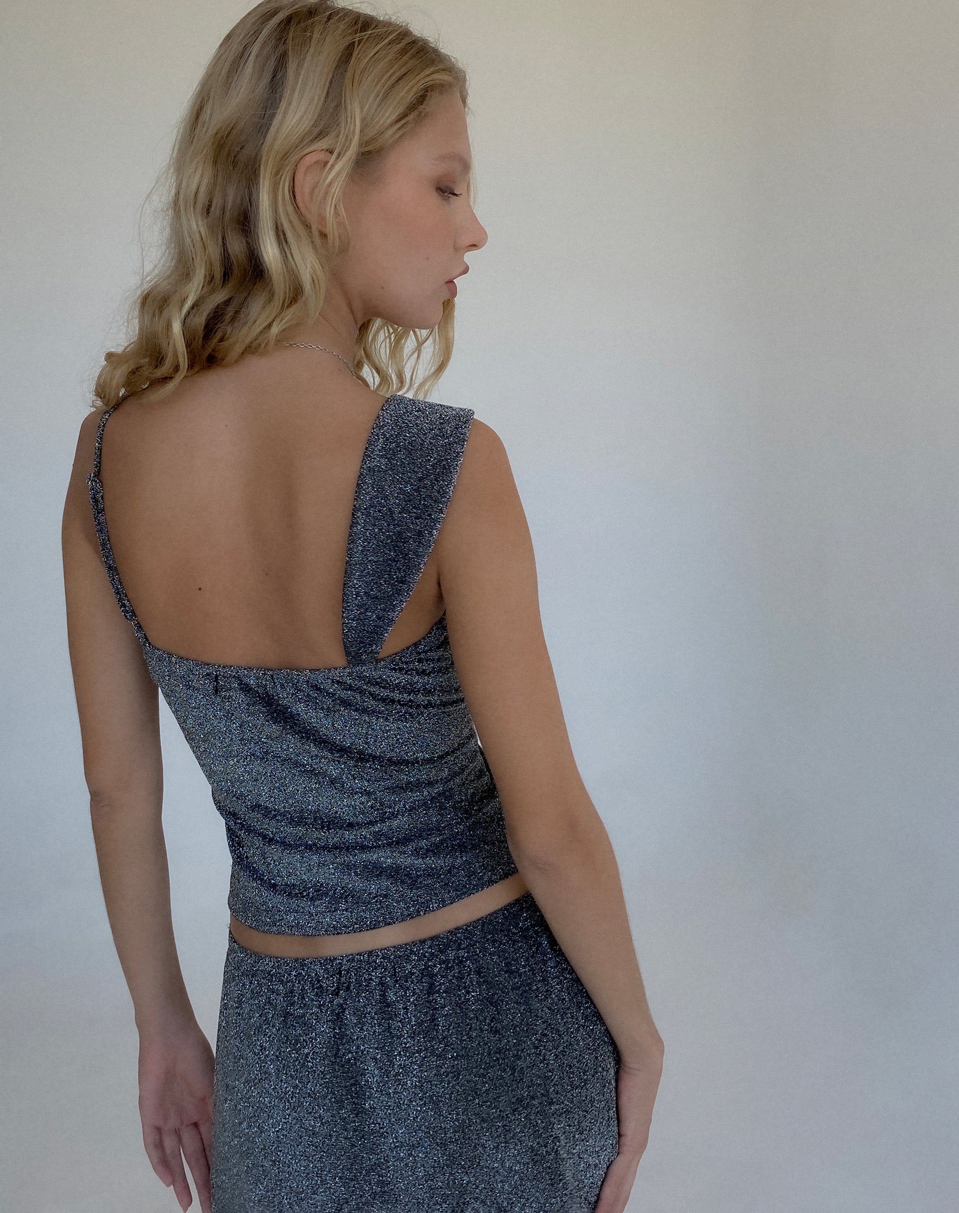 Imagen de Sambu Cami Top en Negro Shimmer