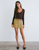 Imagen de Sango Minifalda en Bloom Amarillo