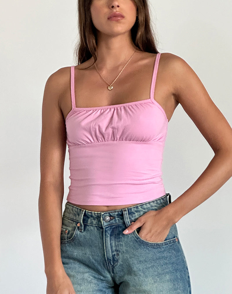 Sasya Cami Top Rosa Flamingo