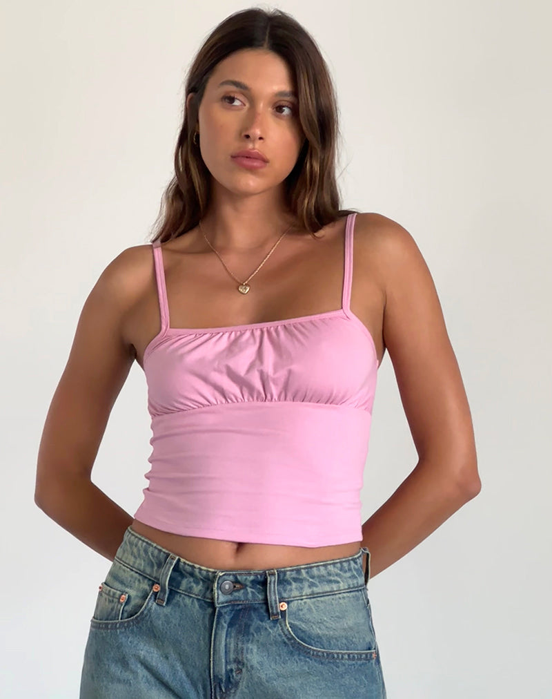 Sasya Cami Top Rosa Flamingo