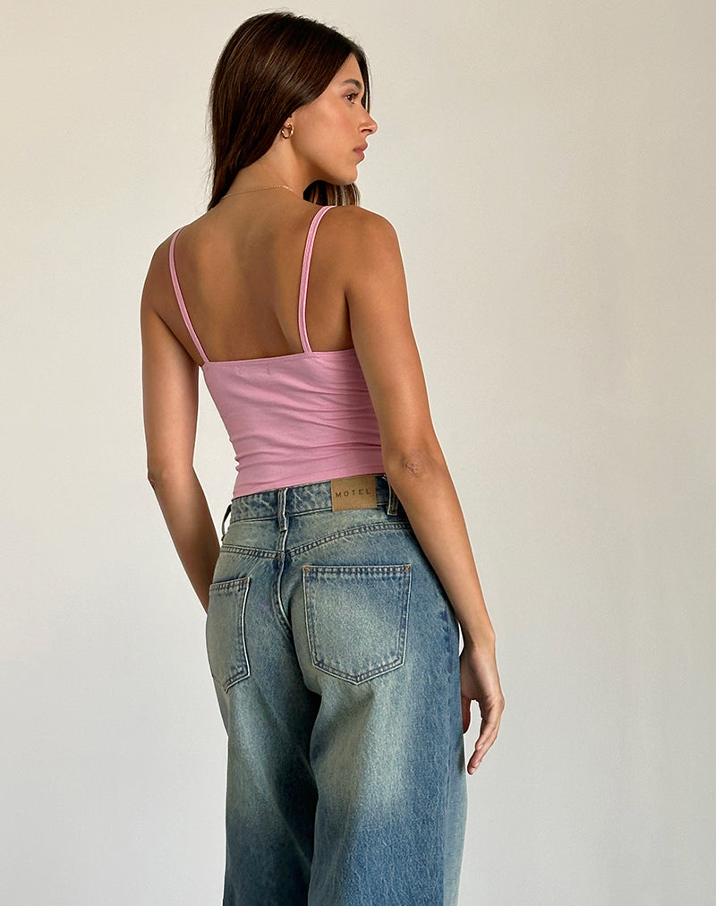 imagen de Sasya Cami Top en Flamingo Pink