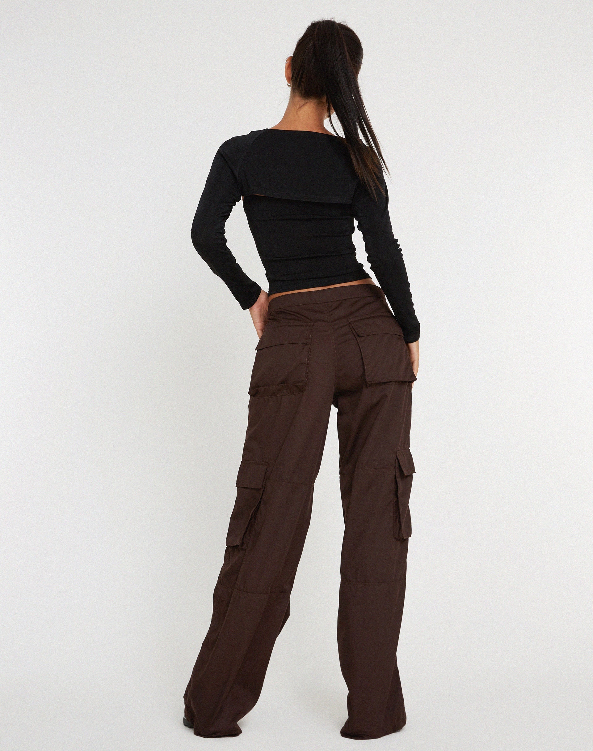 Imagen de Saul Cargo Trouser Marrón Oscuro
