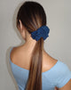 imagen de Scrunchie en azul marino