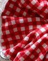  Guinga roja con encaje