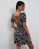 Imágenes de Senza Mini Dress in Dark Wild Flower