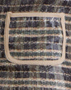 Lentejuelas Vintage Check Marrón