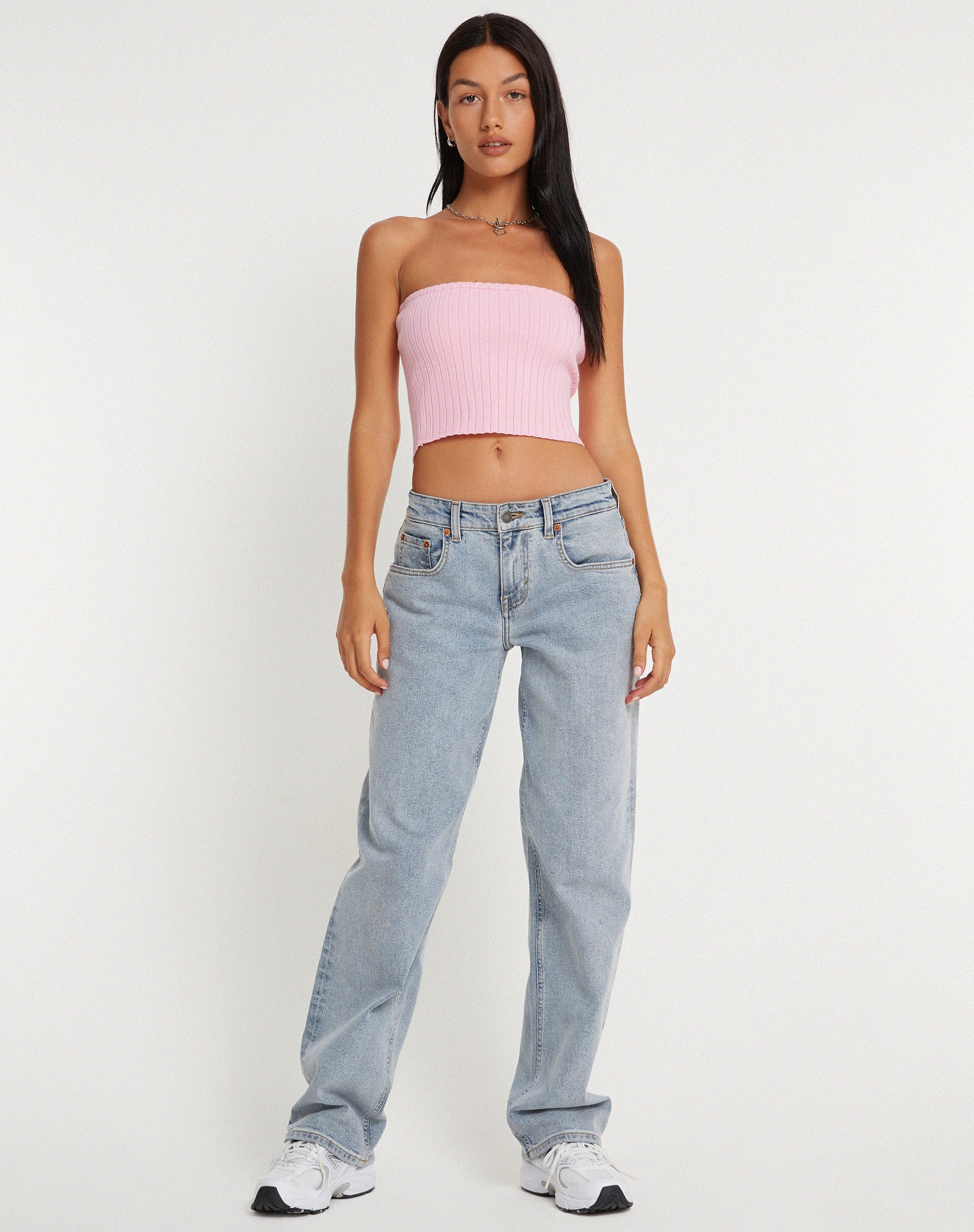 imagen de Shae Bandeau Top en rosa