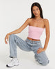 imagen de Shae Bandeau Top en rosa