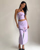 imagen de Lassie Midi Skirt in Lilac Flower Placement