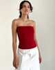 Imagen de Shaelo Bandeau Top en Rojo Adrenalina