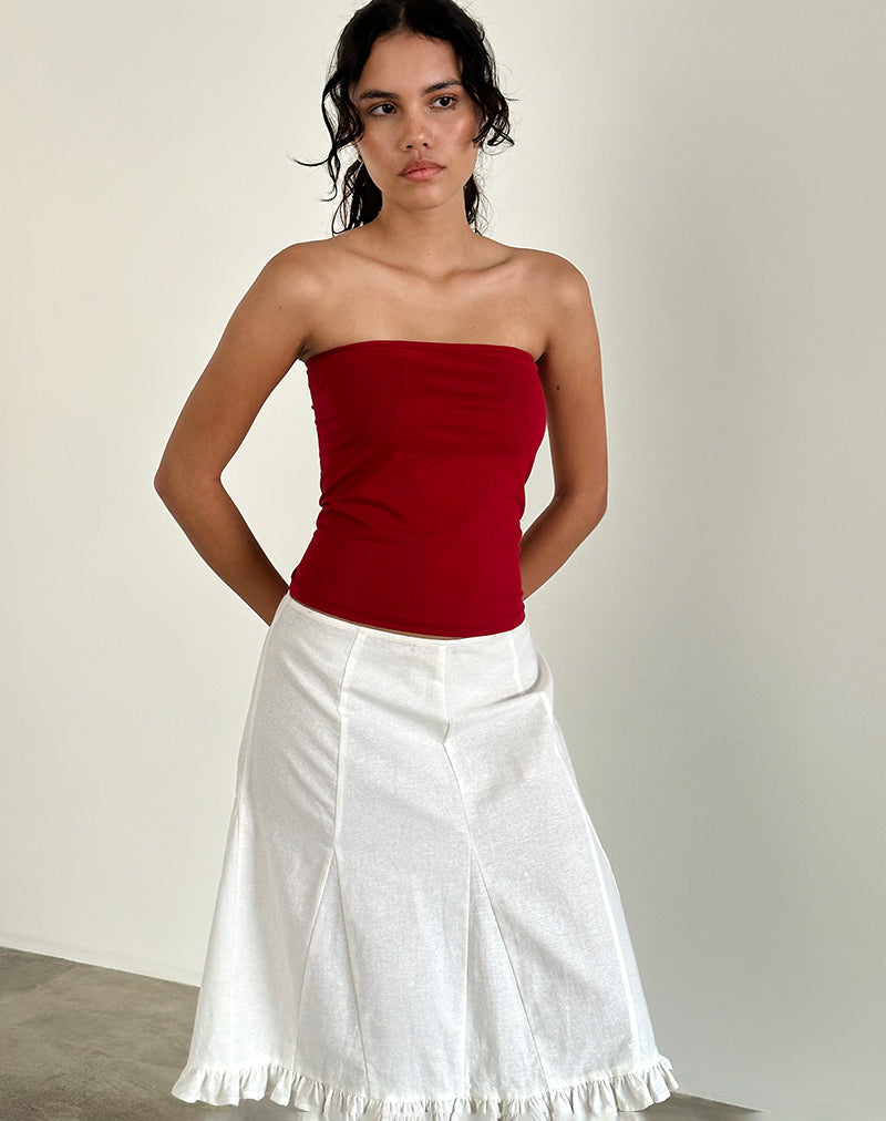 Imagen de Shaelo Bandeau Top en Rojo Adrenalina