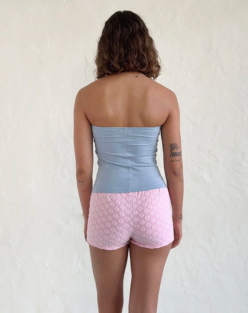 Imagen de Eunia Shorts en Mini Floral Terry Rosa