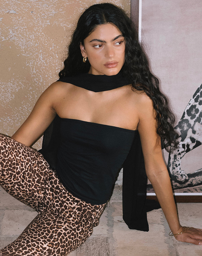 Imagen de Shaelo Bandeau Top Negro