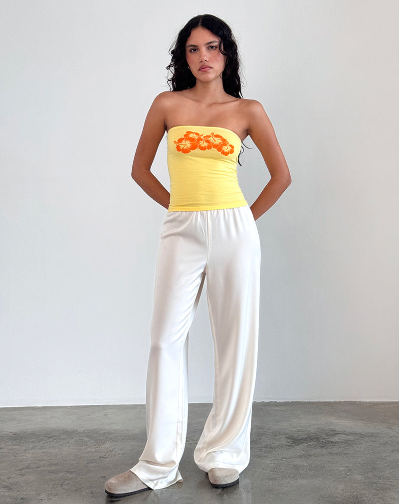 Imagen de Shaelo Bandeau Top en Naranja Limonada Hisbiscus