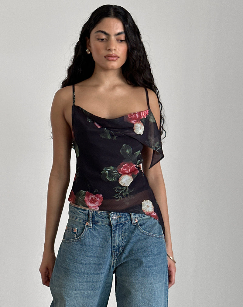 Imagen de Shahira Top en Renaissance Rose Negro