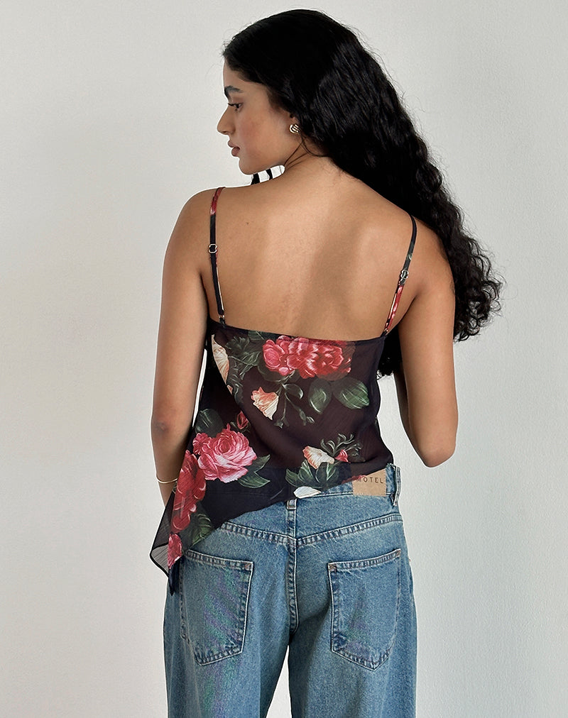 Imagen de Shahira Top en Renaissance Rose Negro