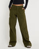 imagen de Shan Wide Leg Trouser en Dark Olive
