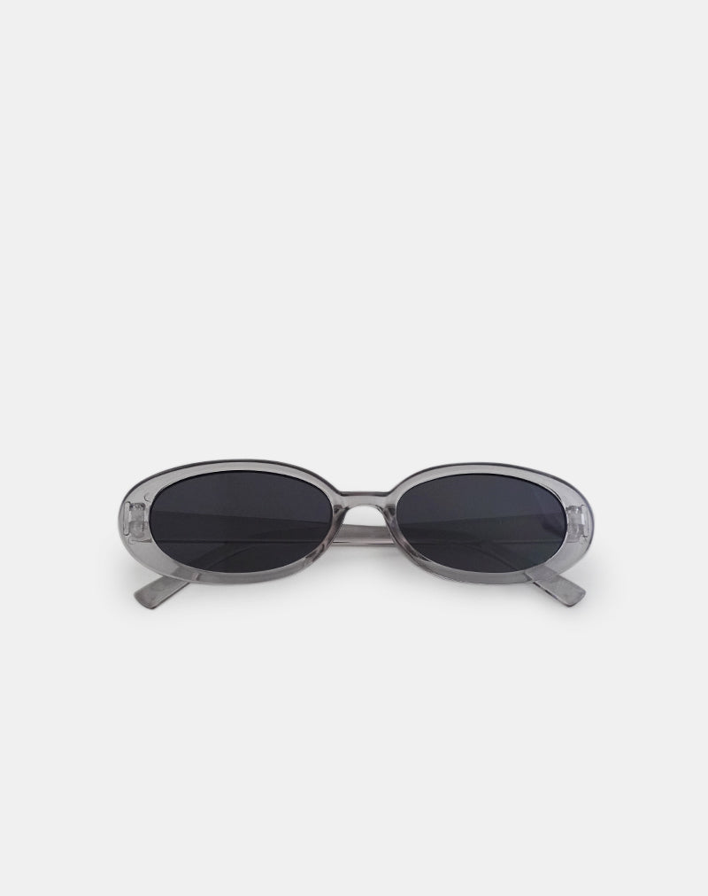 Gafas de sol Silveta en plata opaca