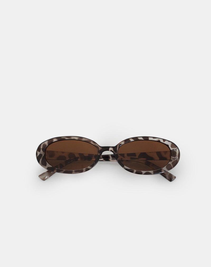 Gafas de sol Silveta en carey opaco