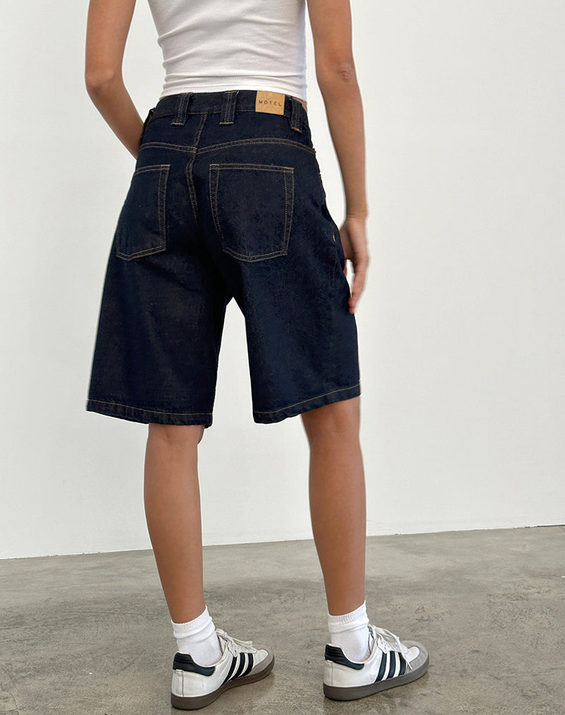 Imagen de Low Rise Skater Short en Indigo