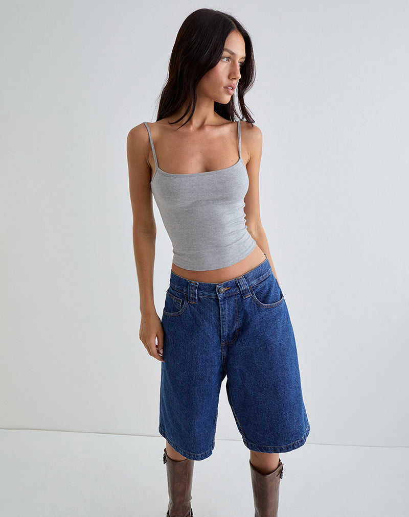 Chaleco Solay en marga gris