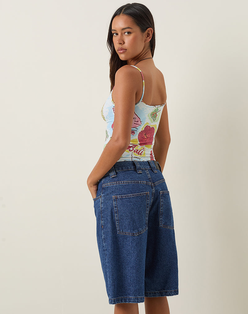 Imagen de Solay Cami Top en Azul Bali