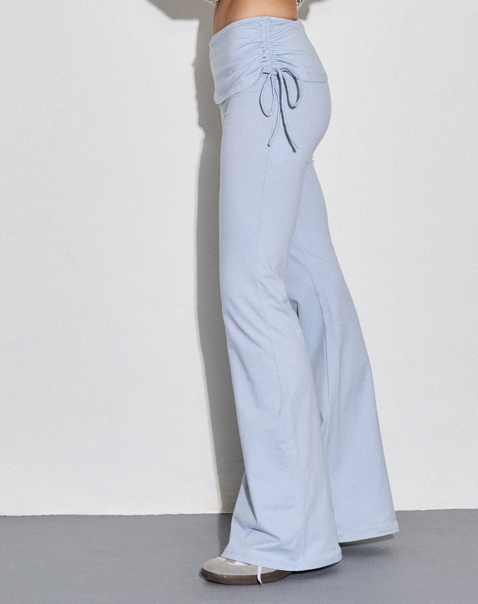 Imagen de Jacie Flare Trouser with Overskirt in Baby Blue