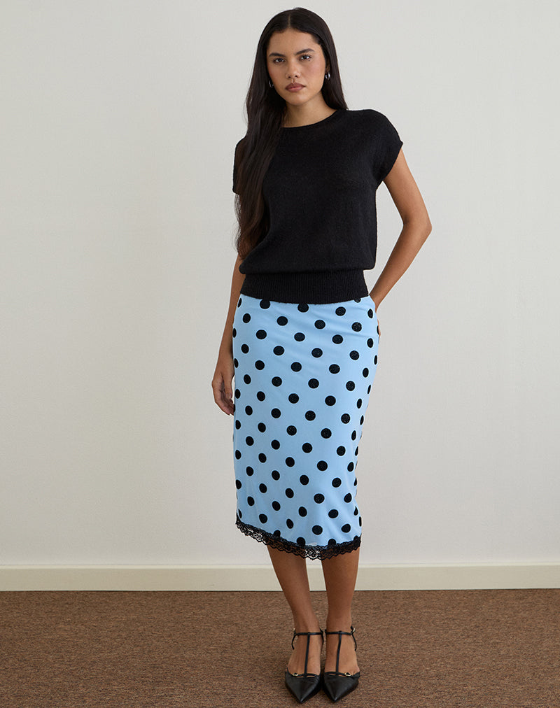 Imagen de Sorin Top de cintura profunda en punto Negro