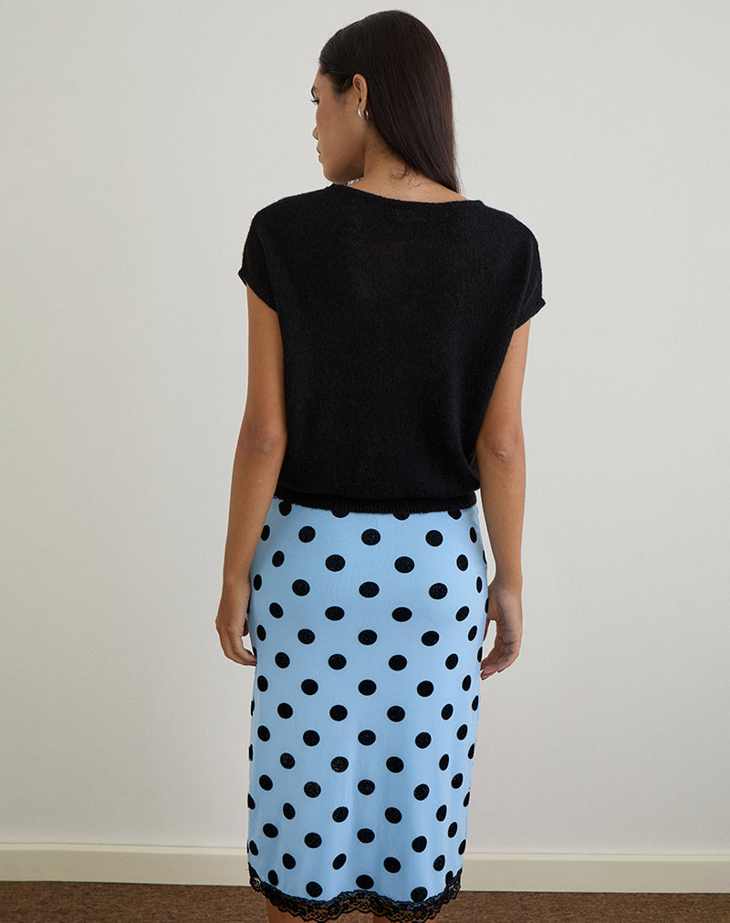 Imagen de Sorin Top de cintura profunda en punto Negro