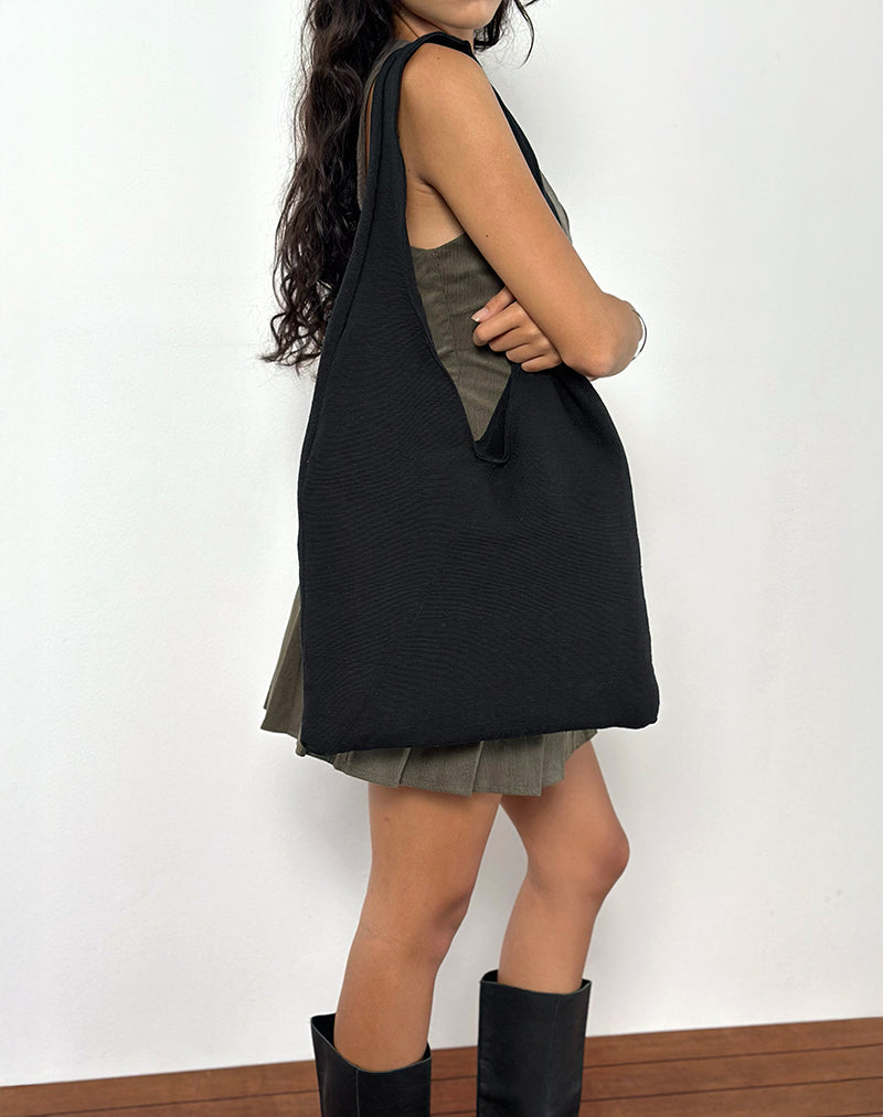 Bolso Lum Oversized en negro