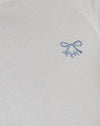 blanco roto con lazo azul m emb